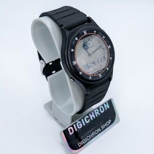 Casio Rare AQX-10 90s Twincept Vintage Analog Digital 36mm Watch